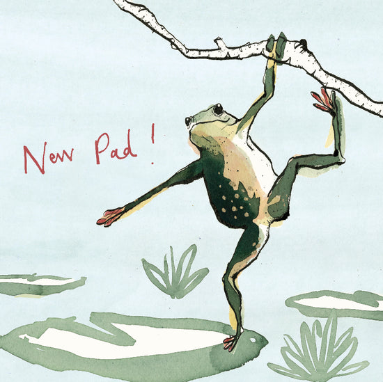 New Pad Frog Card