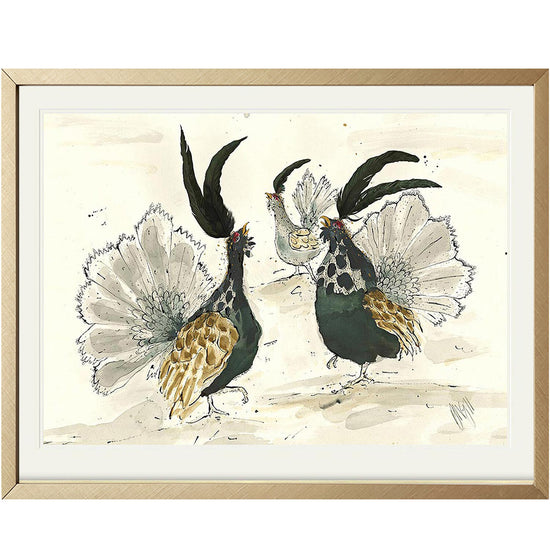 Capercaillies Bird Print
