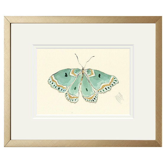Turquoise Butterfly Print