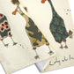 Ladies who Lunch Tea Towel