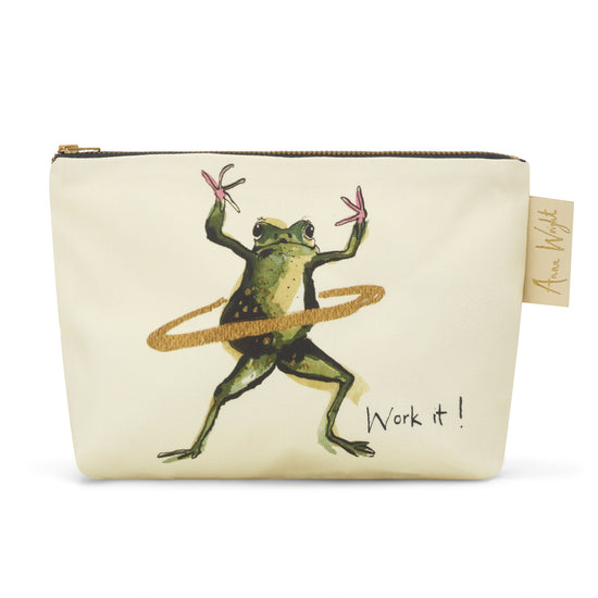 Work it! Frog Make-up Bag