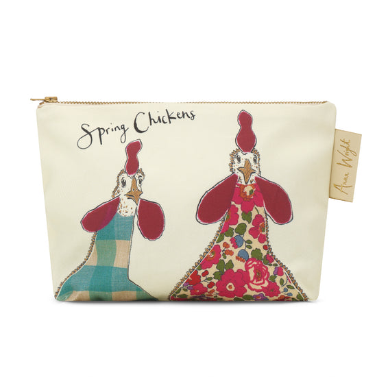 Spring Chickens Make-up Bag