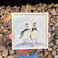 A Pair of Puffins Original Artwork