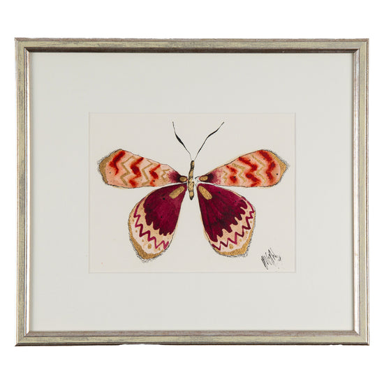 Pink Butterfly Original Artwork