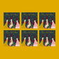Three Wise Hen Gold Foil Christmas Card Pack (Pack of six)