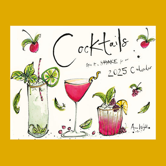 2025 Calendar - Cocktails