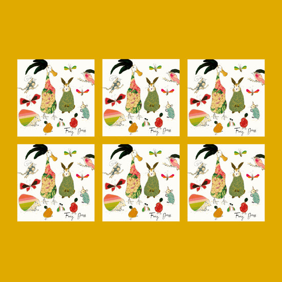 Fancy Dress Birthday Card - Bundle of Six