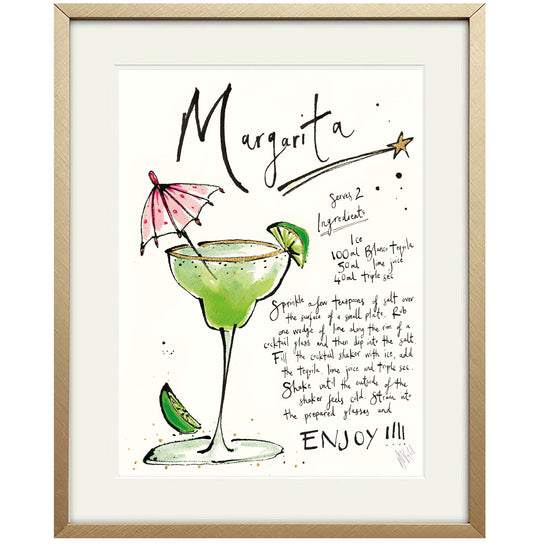 Margarita Cocktail Print
