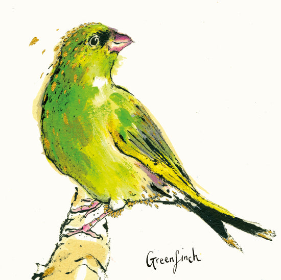 Greenfinch Card