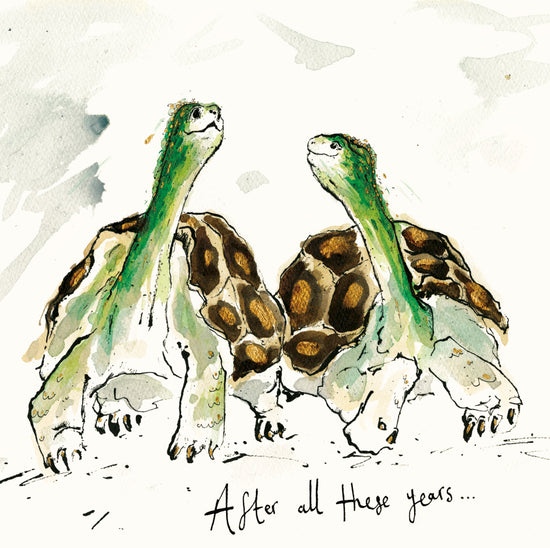 After All These Years Tortoise Card