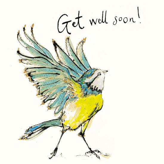 Get Well Soon Bluebird Card