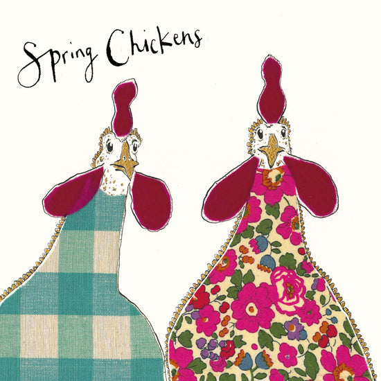 Spring Chickens Card