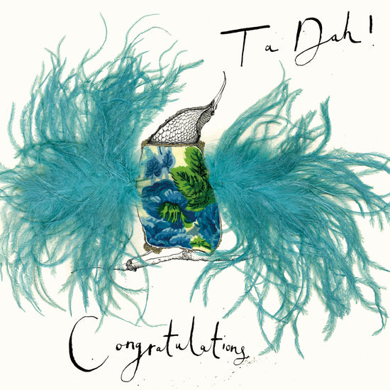 Ta Dah! Congratulations Bird Card