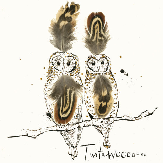 Twitawooooo Owl Card
