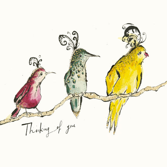 Thinking of you Birds Card