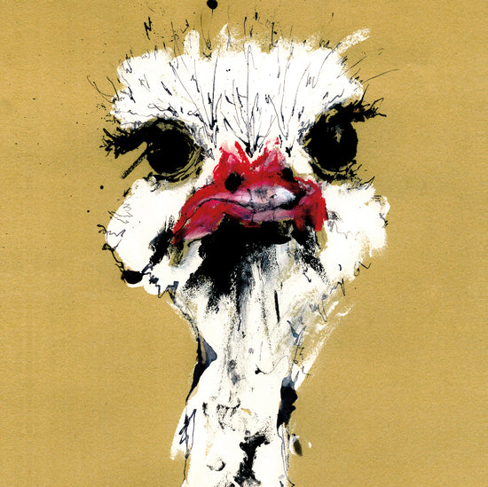 Mr Ostrich Card