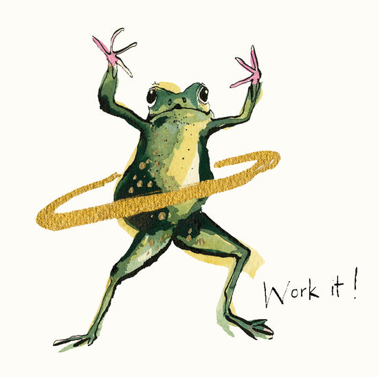 Work It! Frog Card