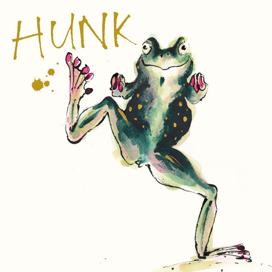 Hunk Frog Gold Foil Card