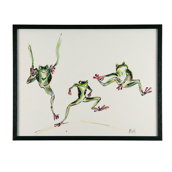 The Gymnasium Frog Original Artwork