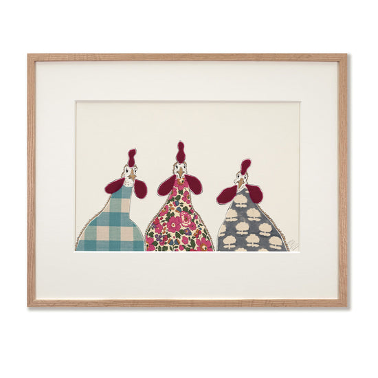 Spring Chickens Original Artwork