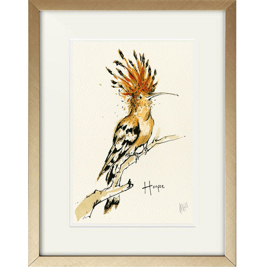 Hoopoe Bird Print