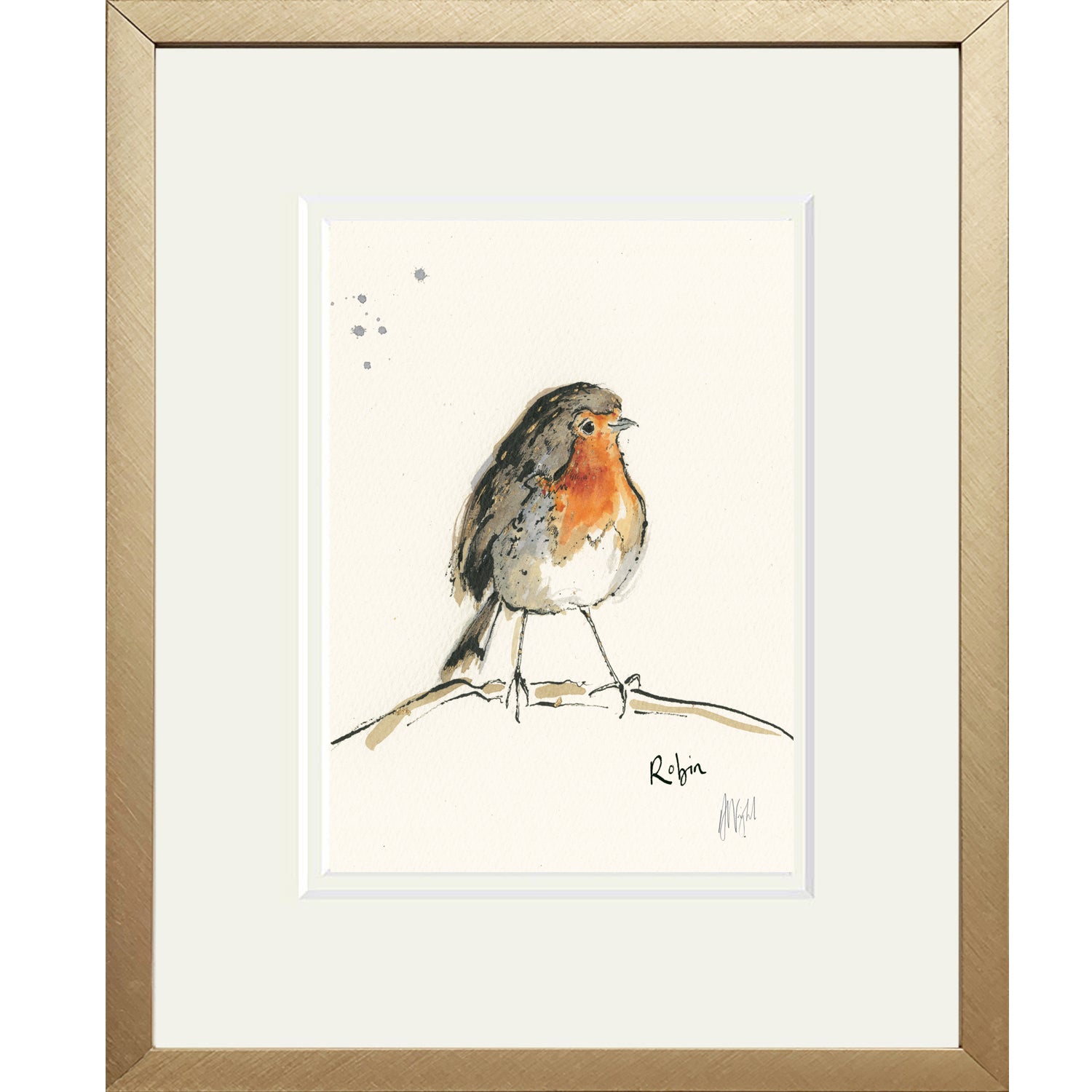 Robin Bird Print – Anna Wright Ltd