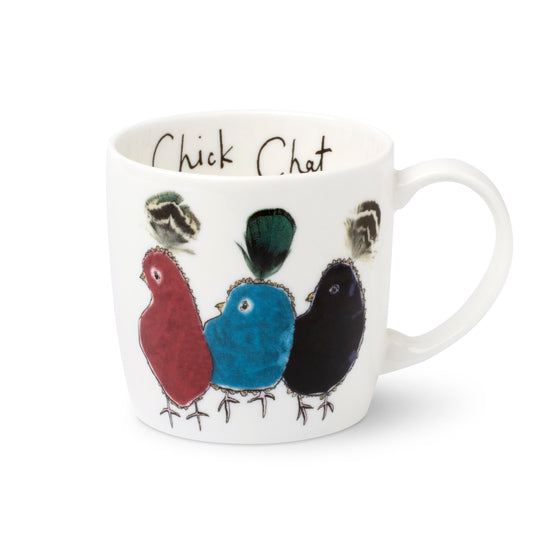 Chick Chat Bird Fine Bone China Mug