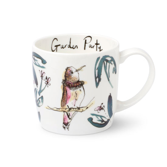 Garden Party Bird Fine Bone China Mug