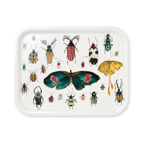 Bug Birch Veneer and Melamine Tray