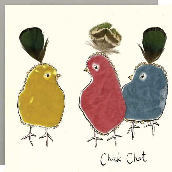 Chick Chat Bird Card