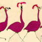 Friday Night Flamingo Print