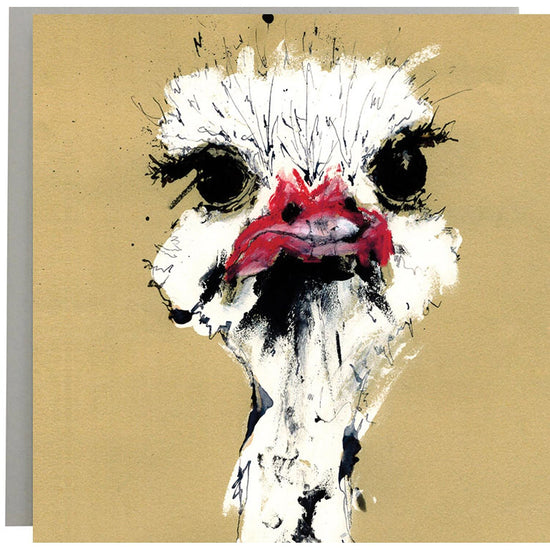 Mr Ostrich Card