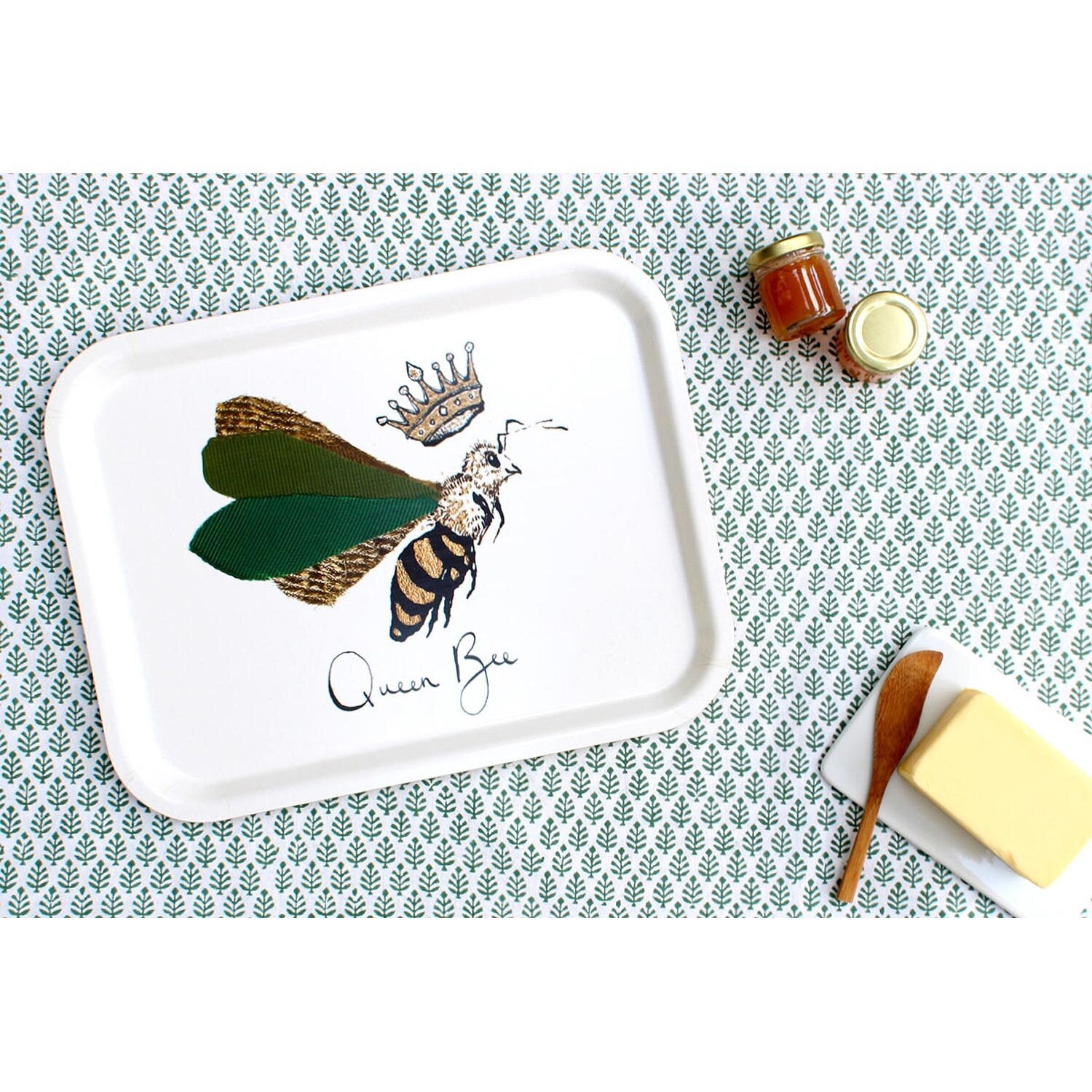 Queen top Bee Table Tray