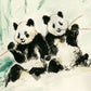 Snack Time Panda Print