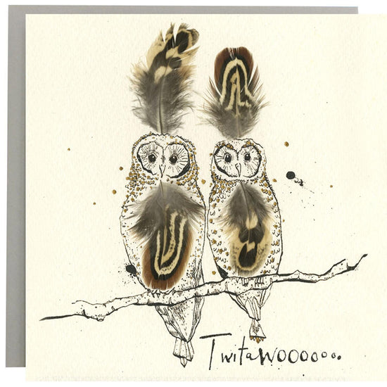Twitawooooo Owl Card