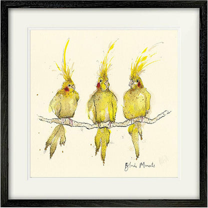 Blonde Moments Bird Print