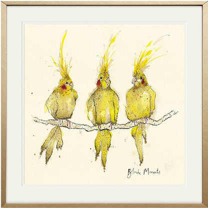 Blonde Moments Bird Print