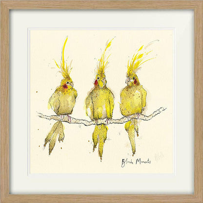 Blonde Moments Bird Print