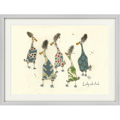 Ladies Who Lunch Duck Print