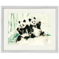 Snack Time Panda Print