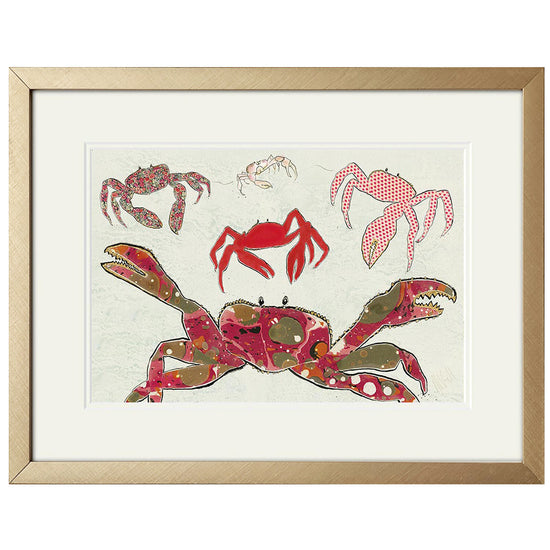 Snappy Chappies Crab Print